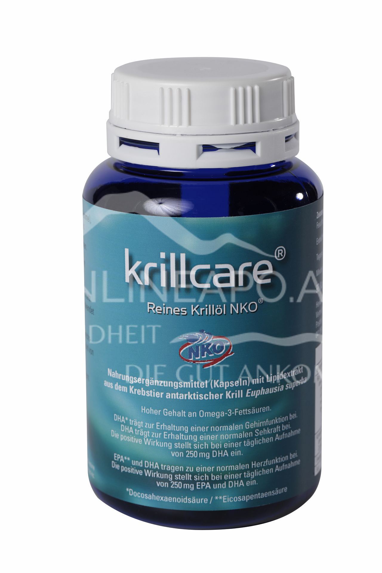 Krillcare NKO reines Krillöl Kapseln