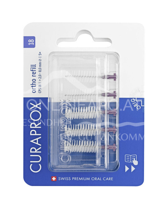 Curaprox Interdentalbürsten CPS 18 Ortho Refill Violett