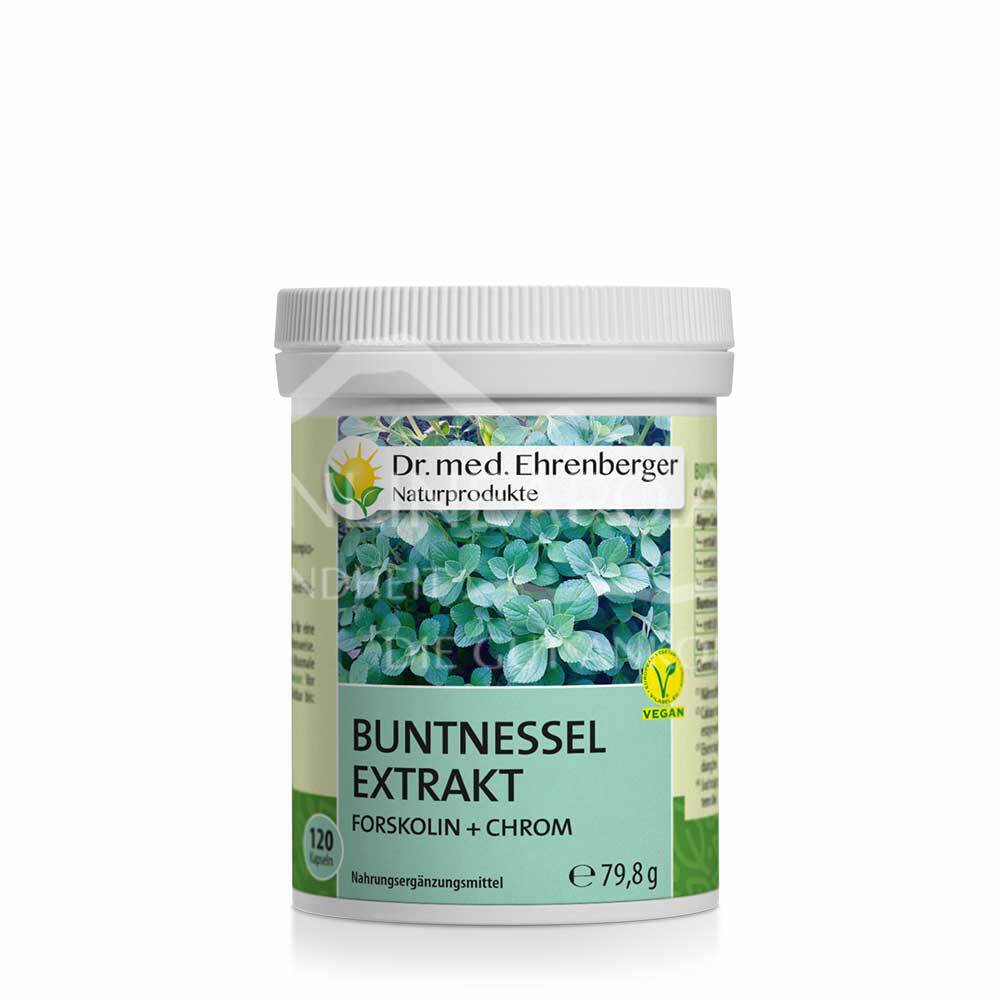 Dr. Ehrenberger Buntnessel Extrakt Forskolin + Chrom Kapseln
