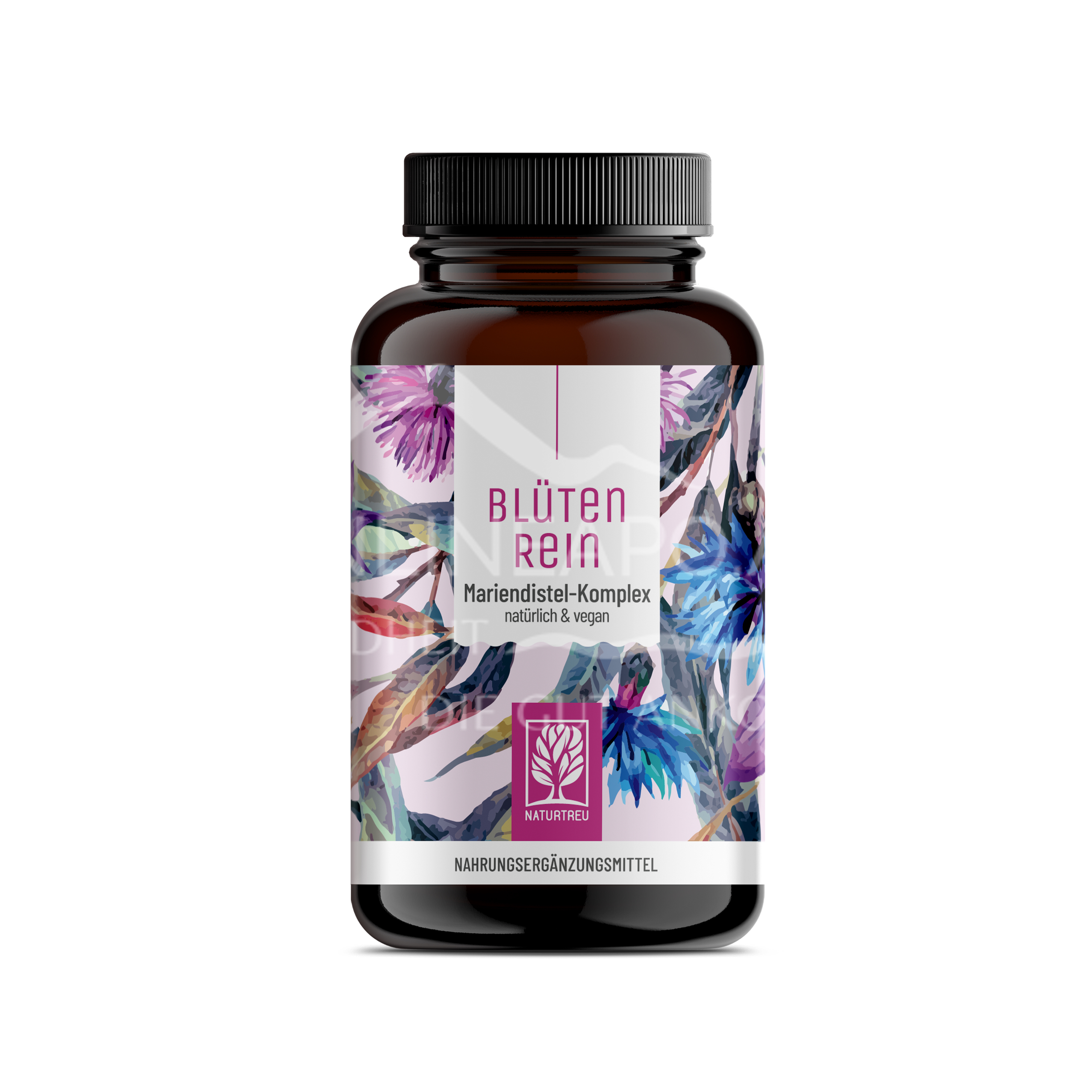 Naturtreu Blütenrein Mariendistel Komplex Kapseln