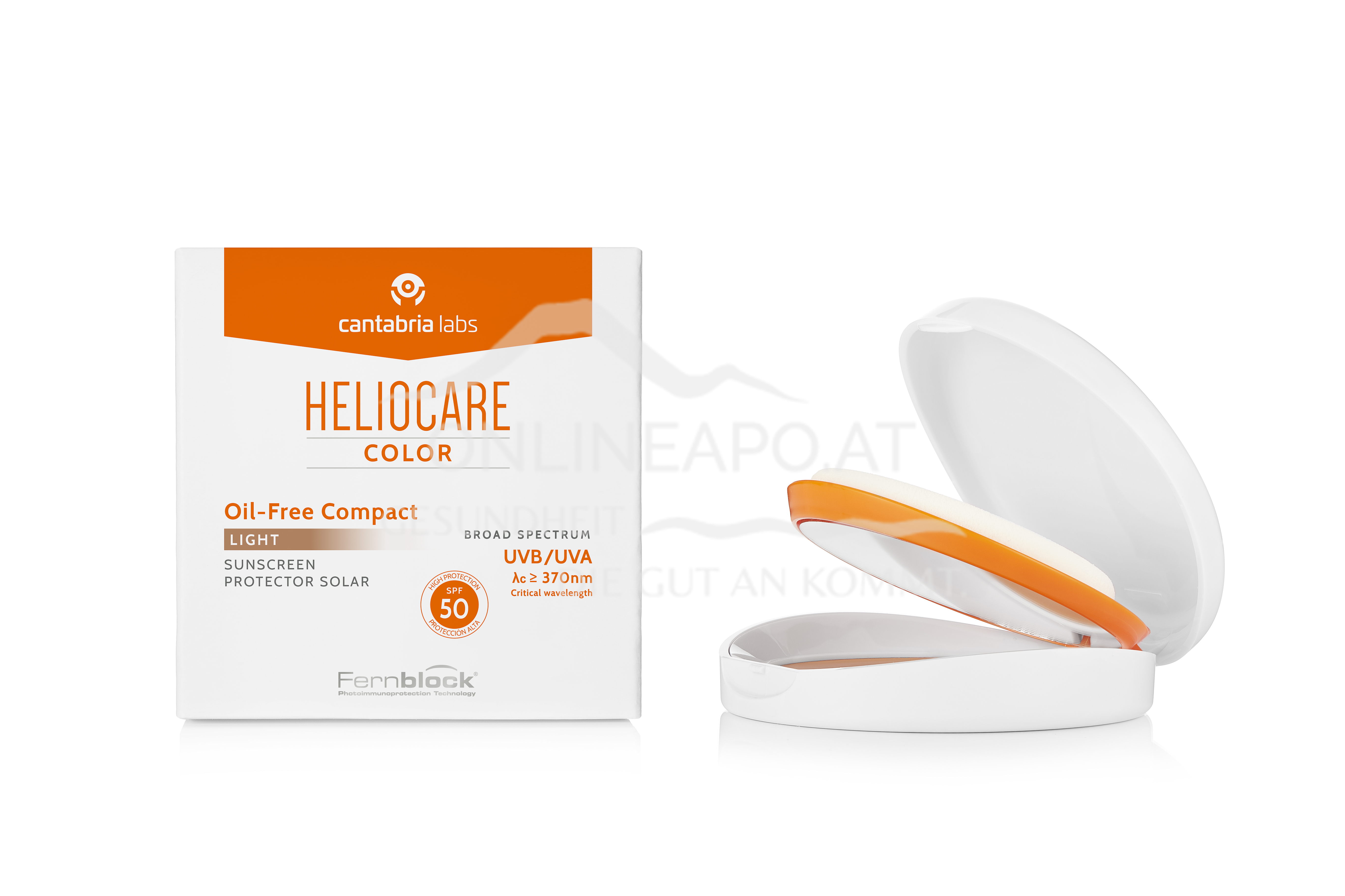 Heliocare Color Oil-free Compact light 02 SPF 50