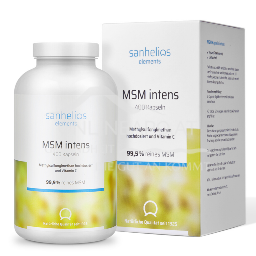 Sanhelios® MSM + Vitamin C 1600 mg Kapseln