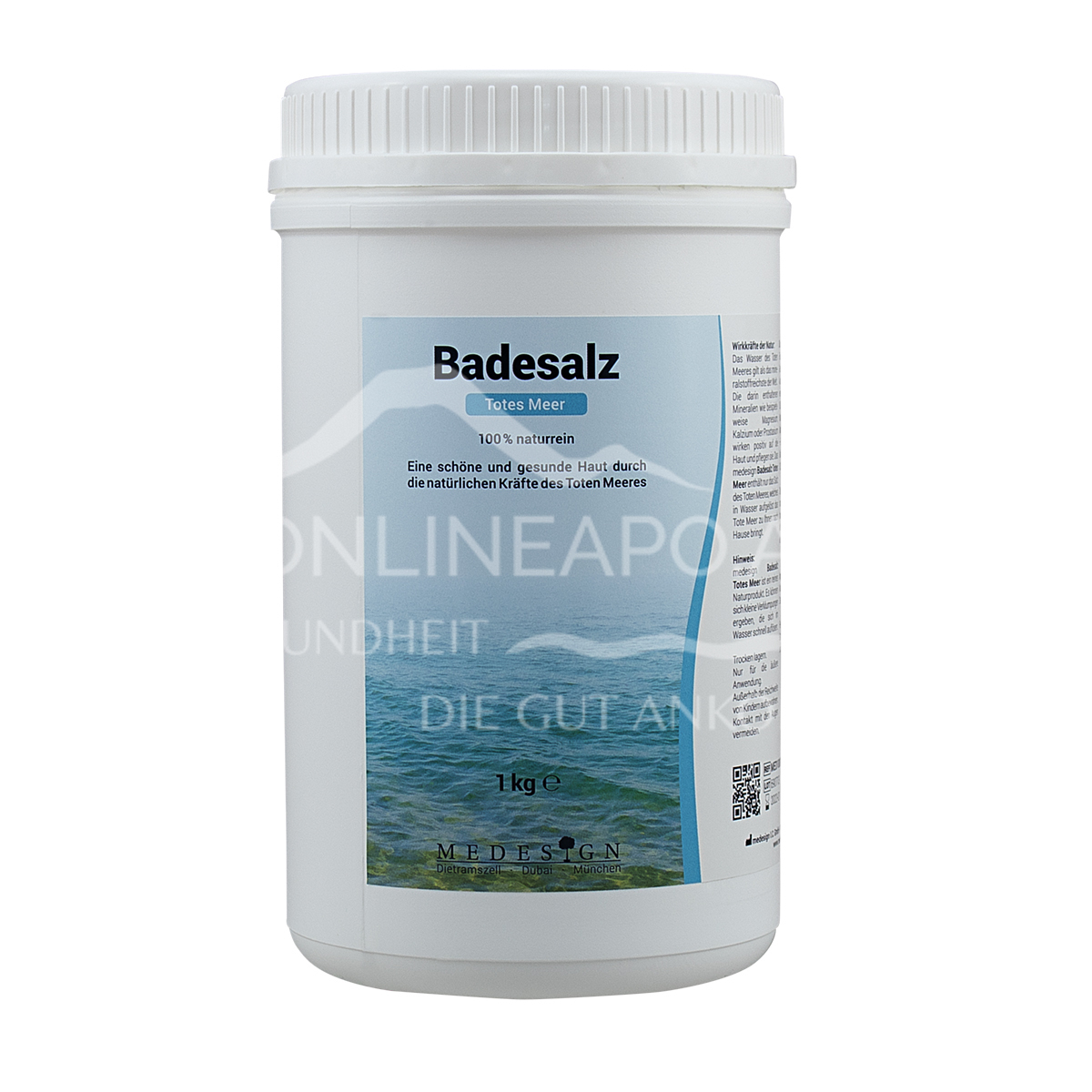 Badesalz Totes Meer Medesign