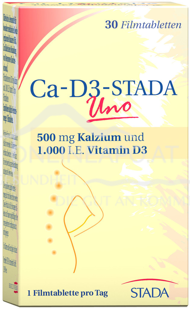 Ca-D3-STADA Uno Filmtabletten
