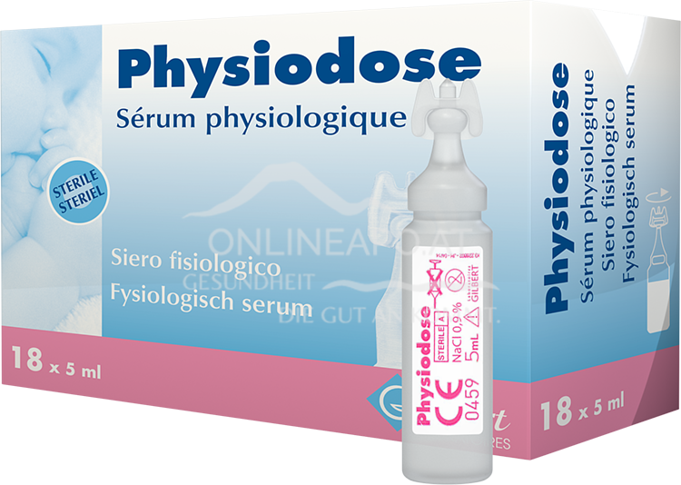 PHYSIODOSE Physiologische Kochsalzlösung 18x5ml