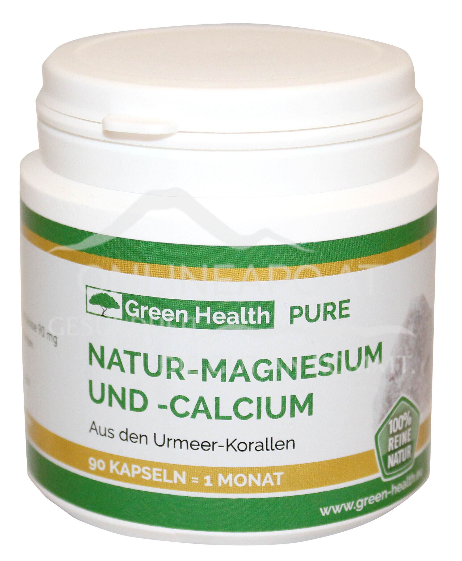 Green Health PURE NaturMagnesium und Calcium