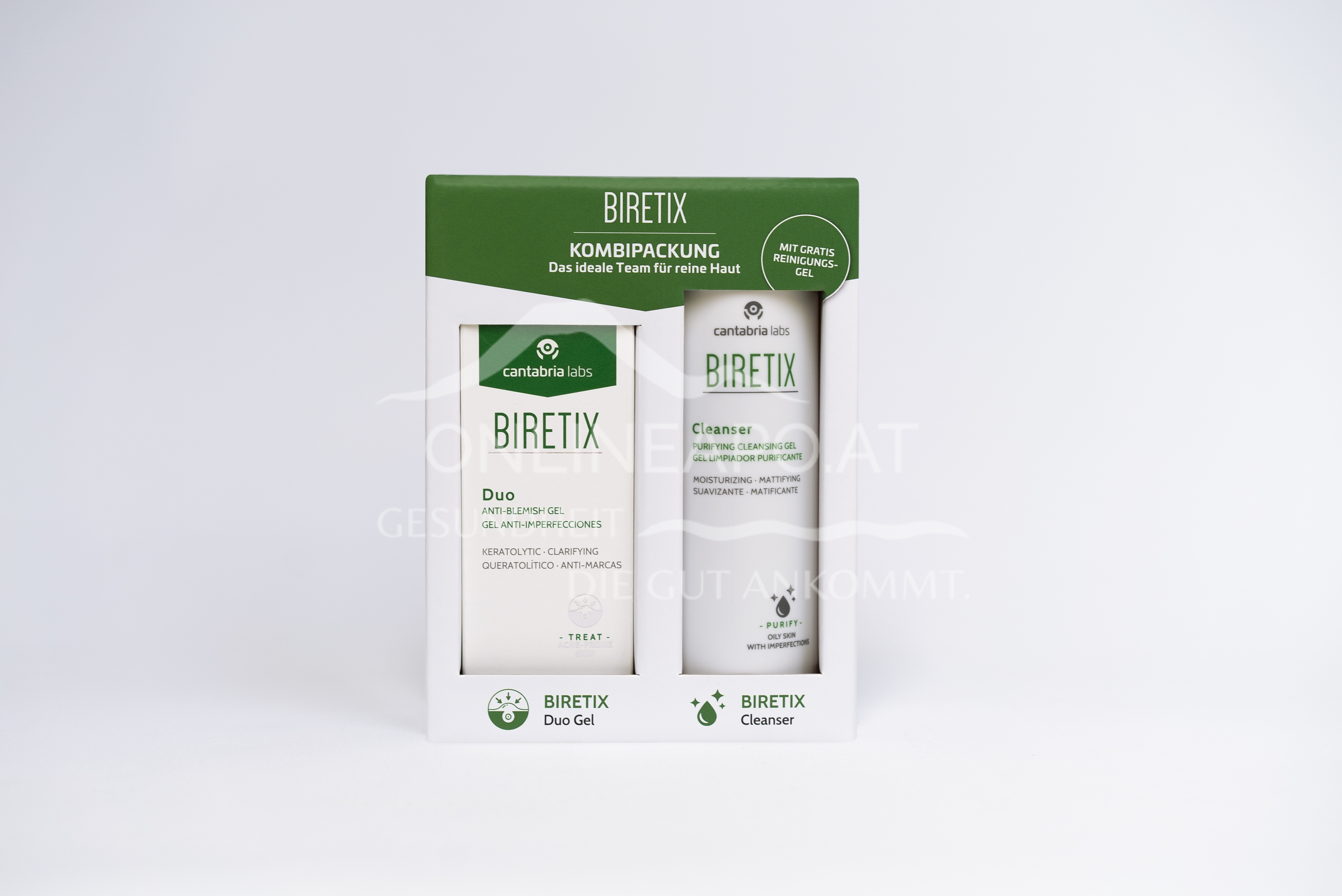 BIRETIX Duo Gel + Cleanser Set