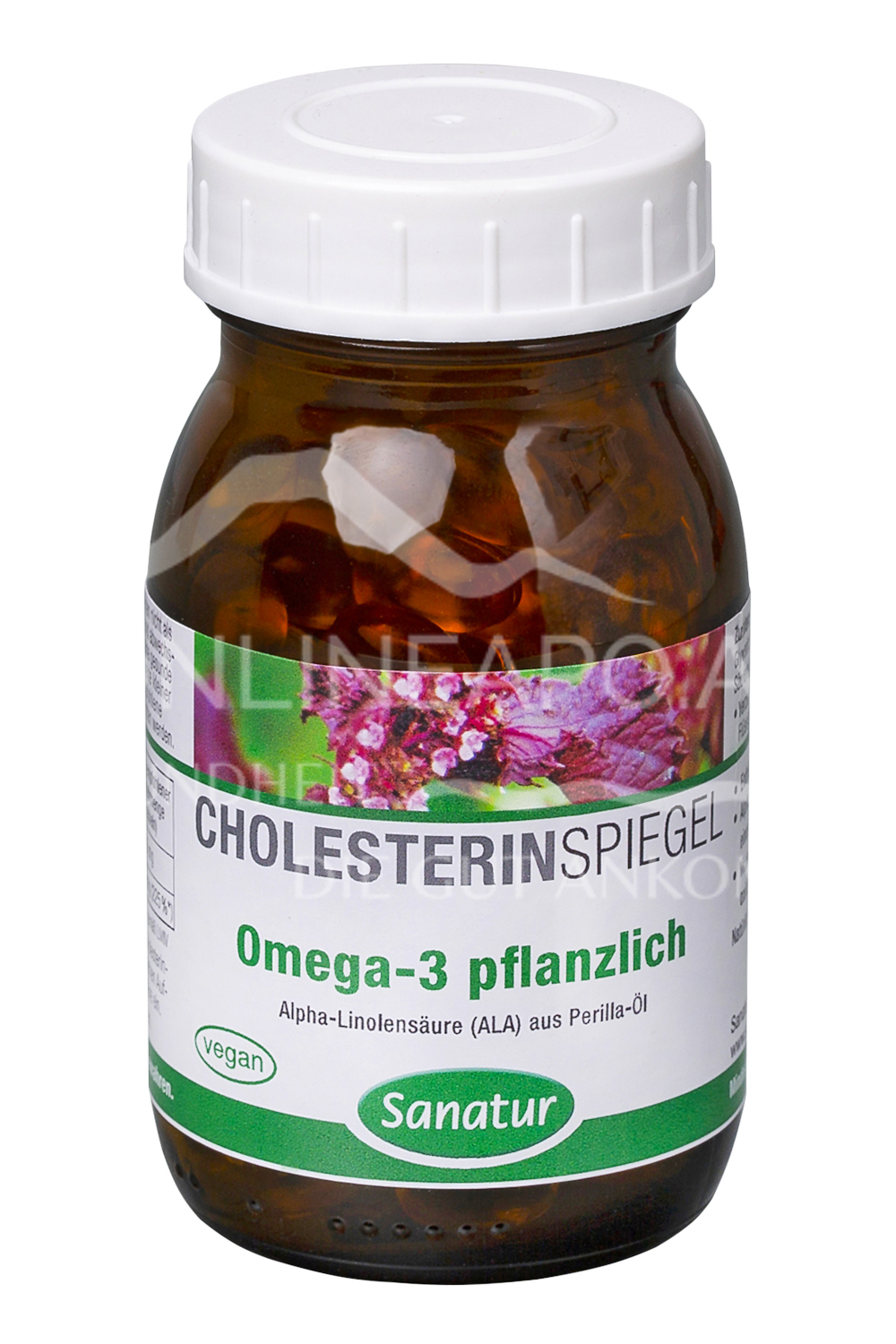 Sanatur Omega-3 pflanzlich Kapseln