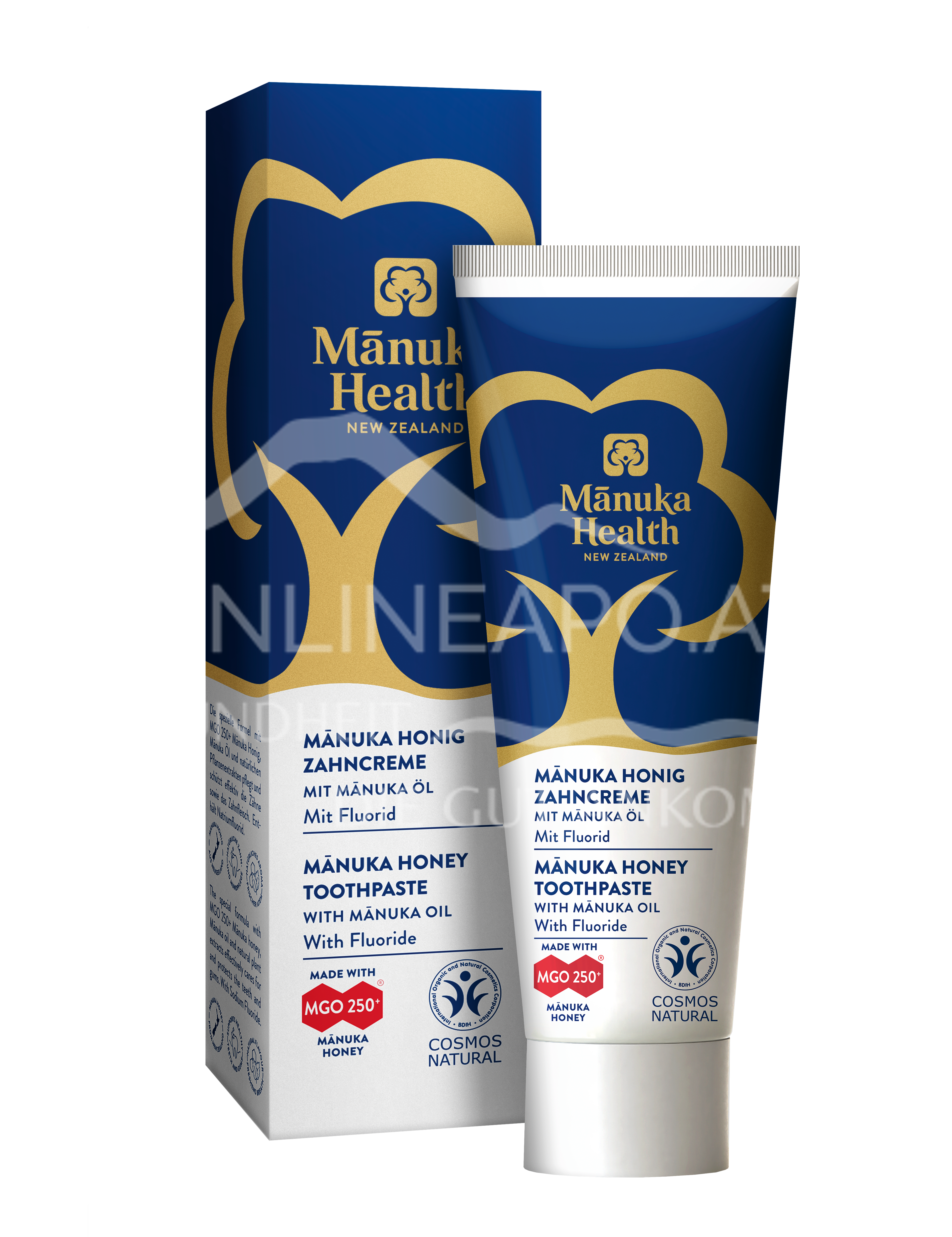 Mānuka Health Honig Zahncreme mit Fluorid