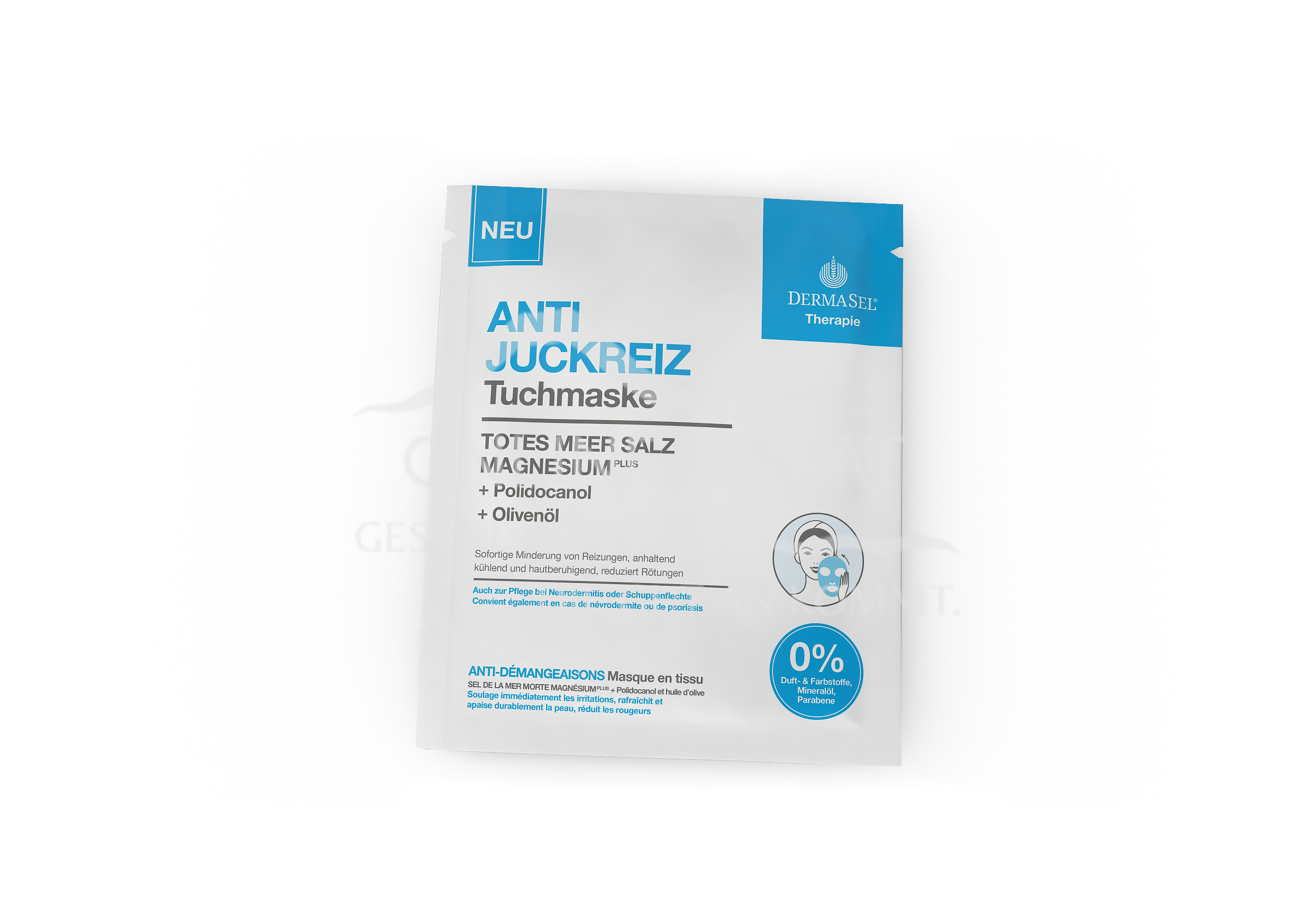 DermaSel® Therapie Anti Juckreiz Tuchmaske