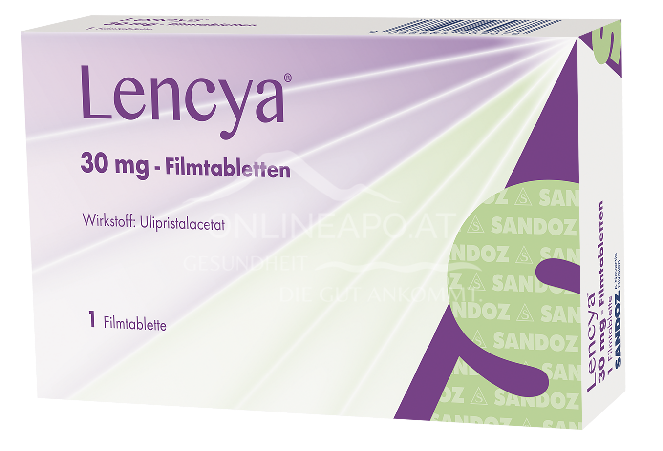 Lencya 30 mg Filmtabletten