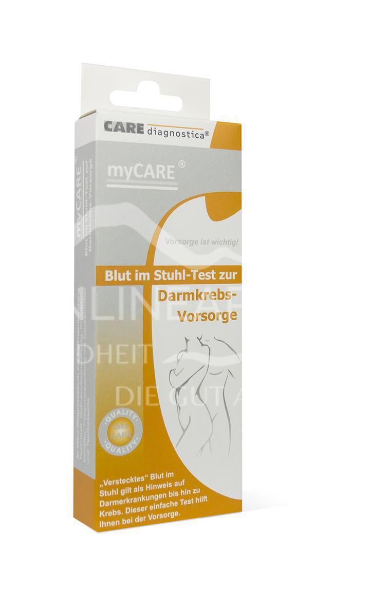 myCARE Blut im Stuhl-Test zur Darmkrebsvorsorge