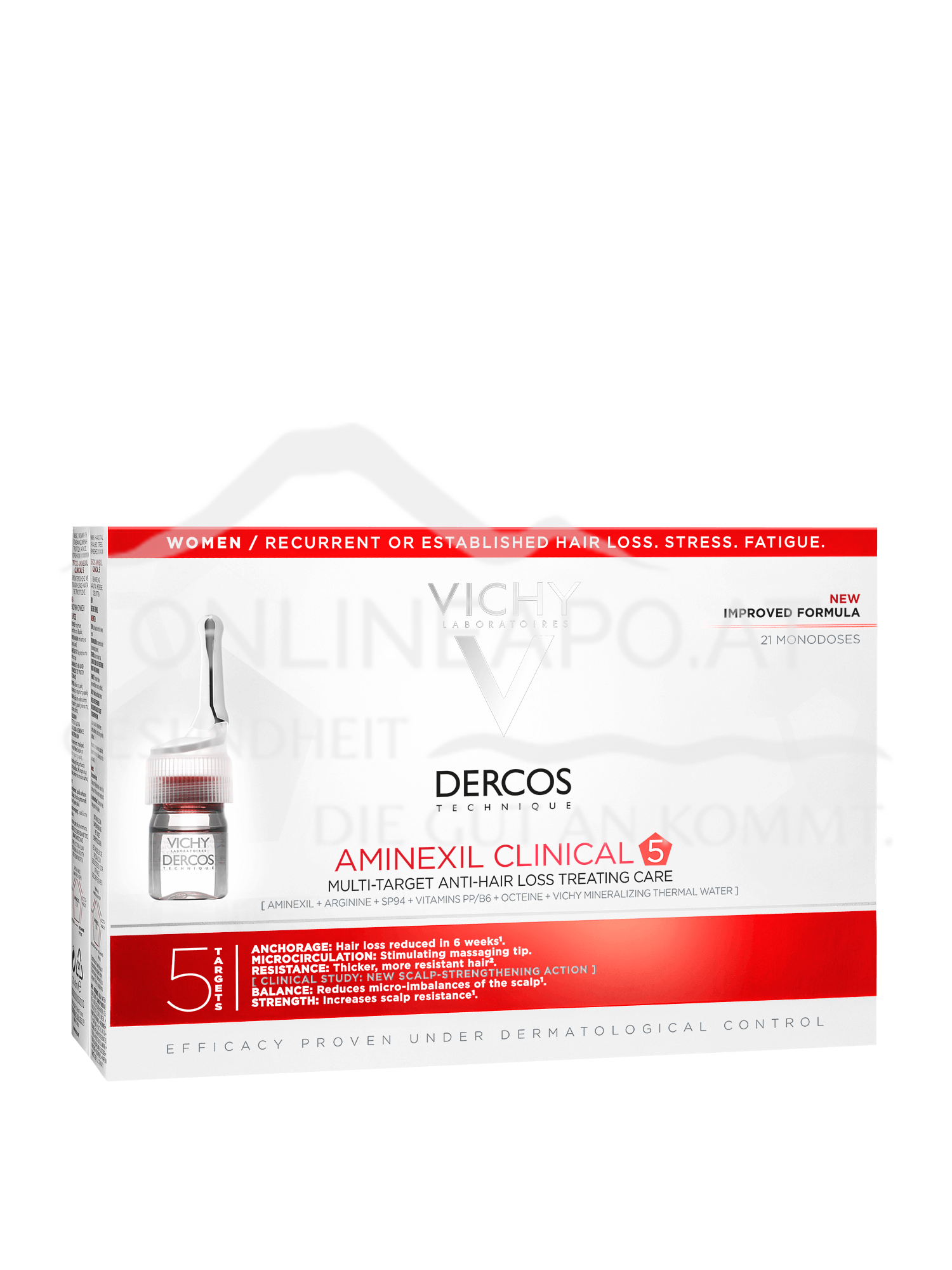 VICHY Dercos Aminexil Clinical 5 Frauen 21x6 ml