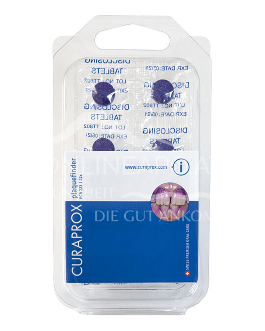 Curaprox PCA 223 Plaquefinder Tabletten