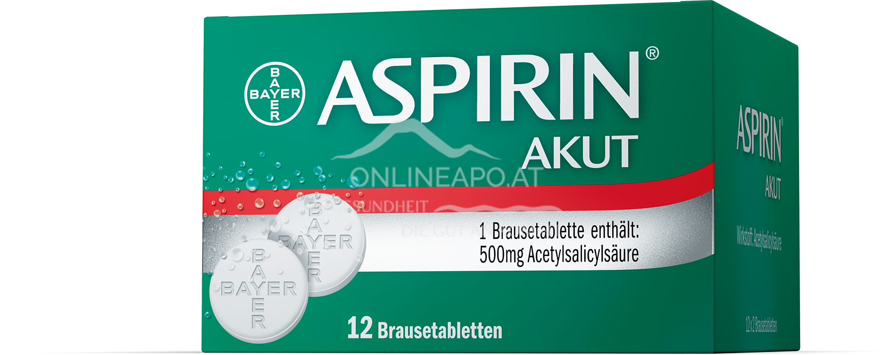 Aspirin® Akut 500 mg Brausetabletten