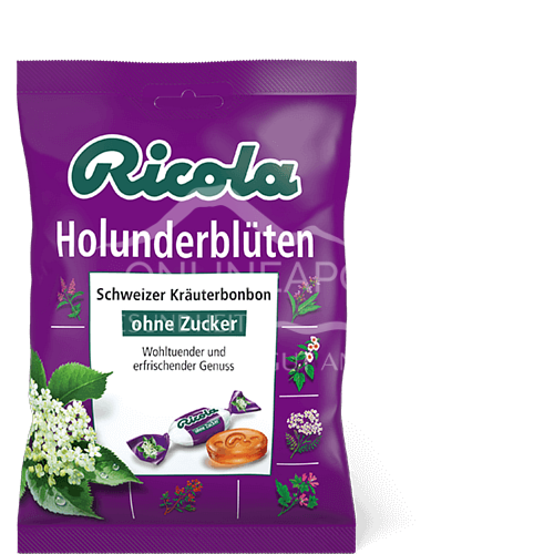 Ricola Holunderblüten Bonbons zuckerfrei