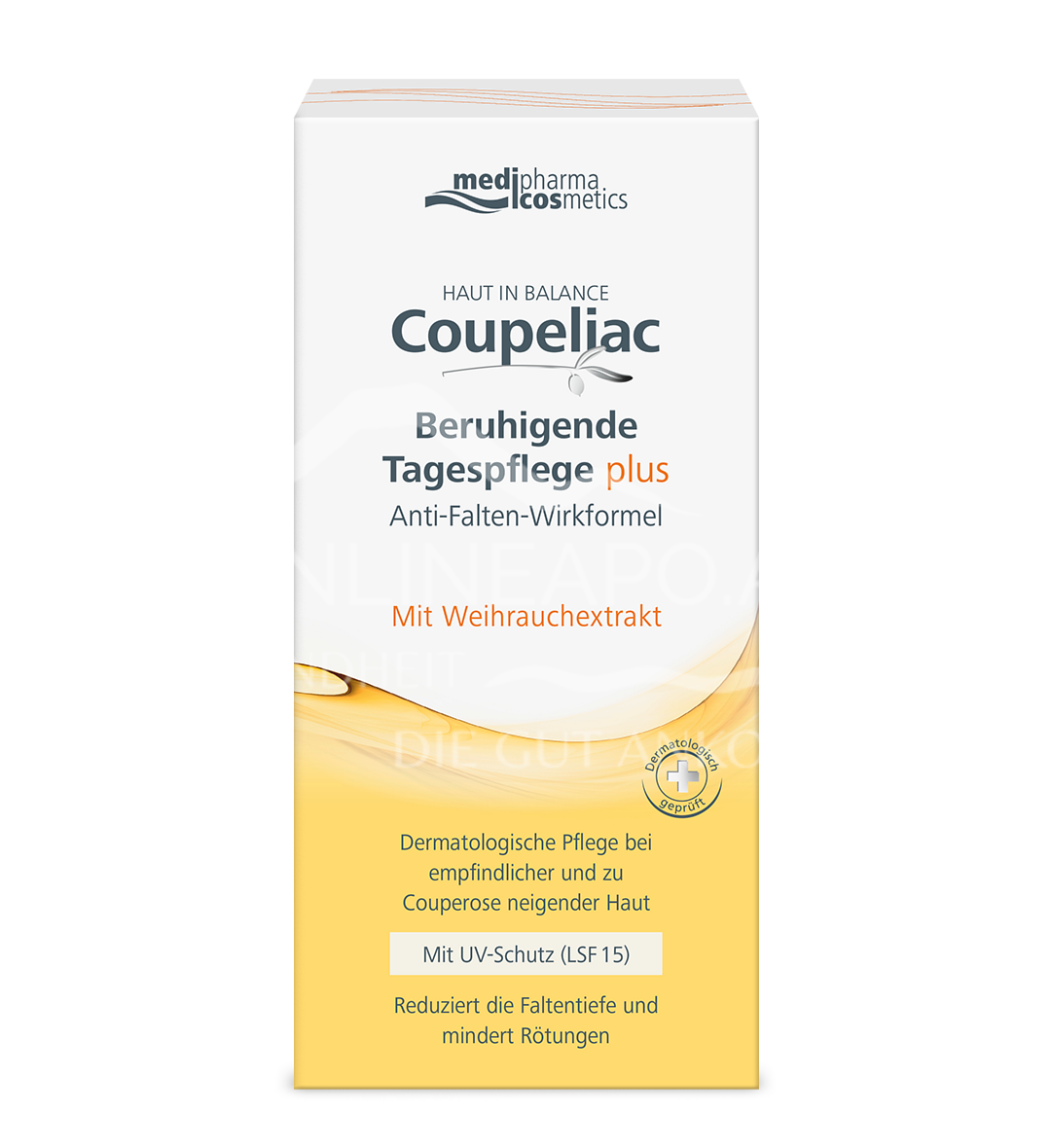 medipharma cosmetics Haut in Balance Coupeliac Beruhigende Tagespflege plus