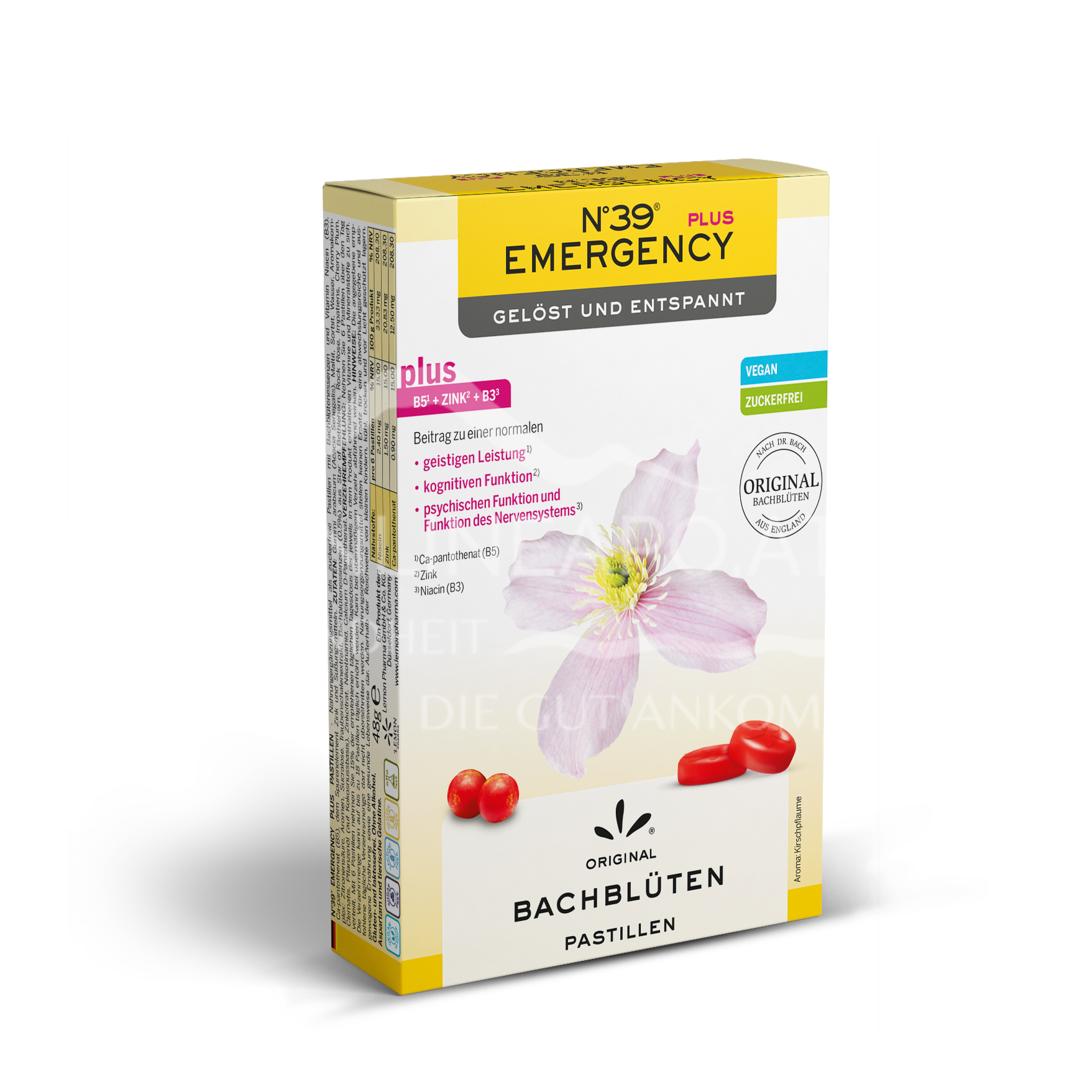 N°39 Bachblüten Emergency Plus Pastillen
