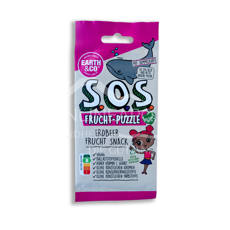 S.O.S. Frucht-Puzzle Erdbeer Snack
