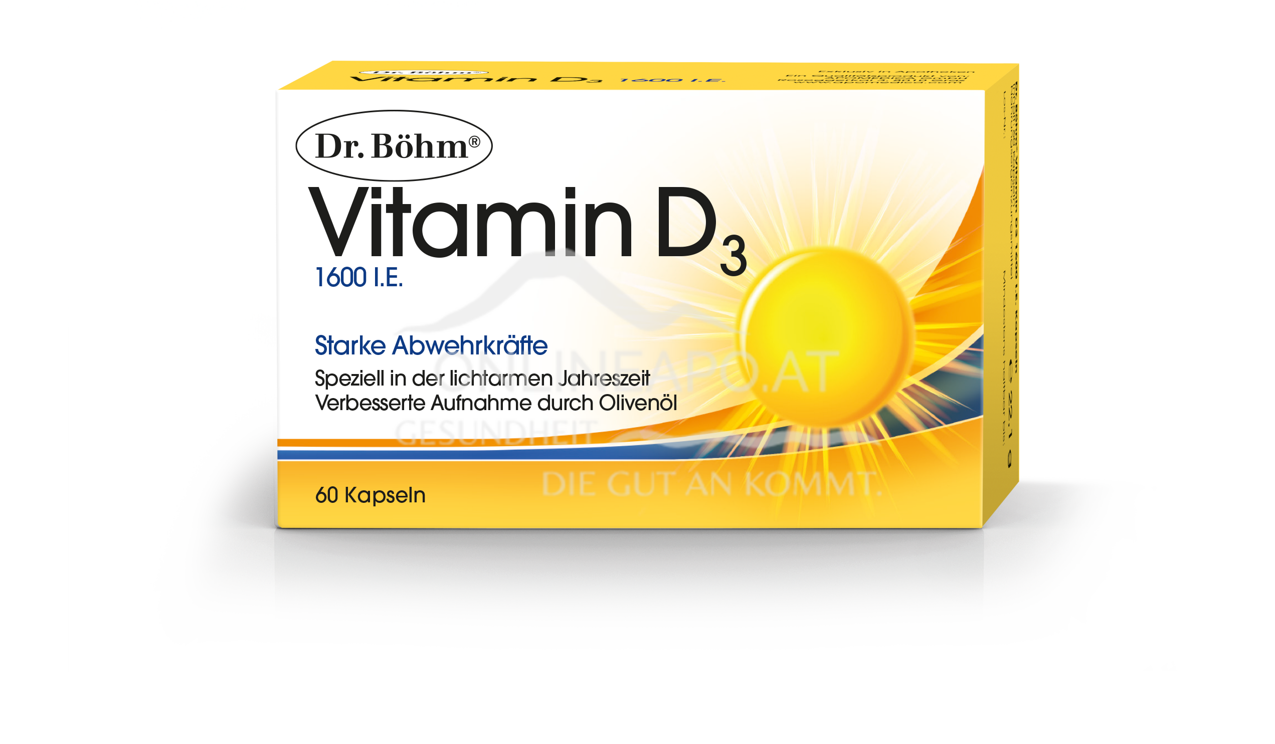 Dr. Böhm® Vitamin D3 1600 I.E. Kapseln