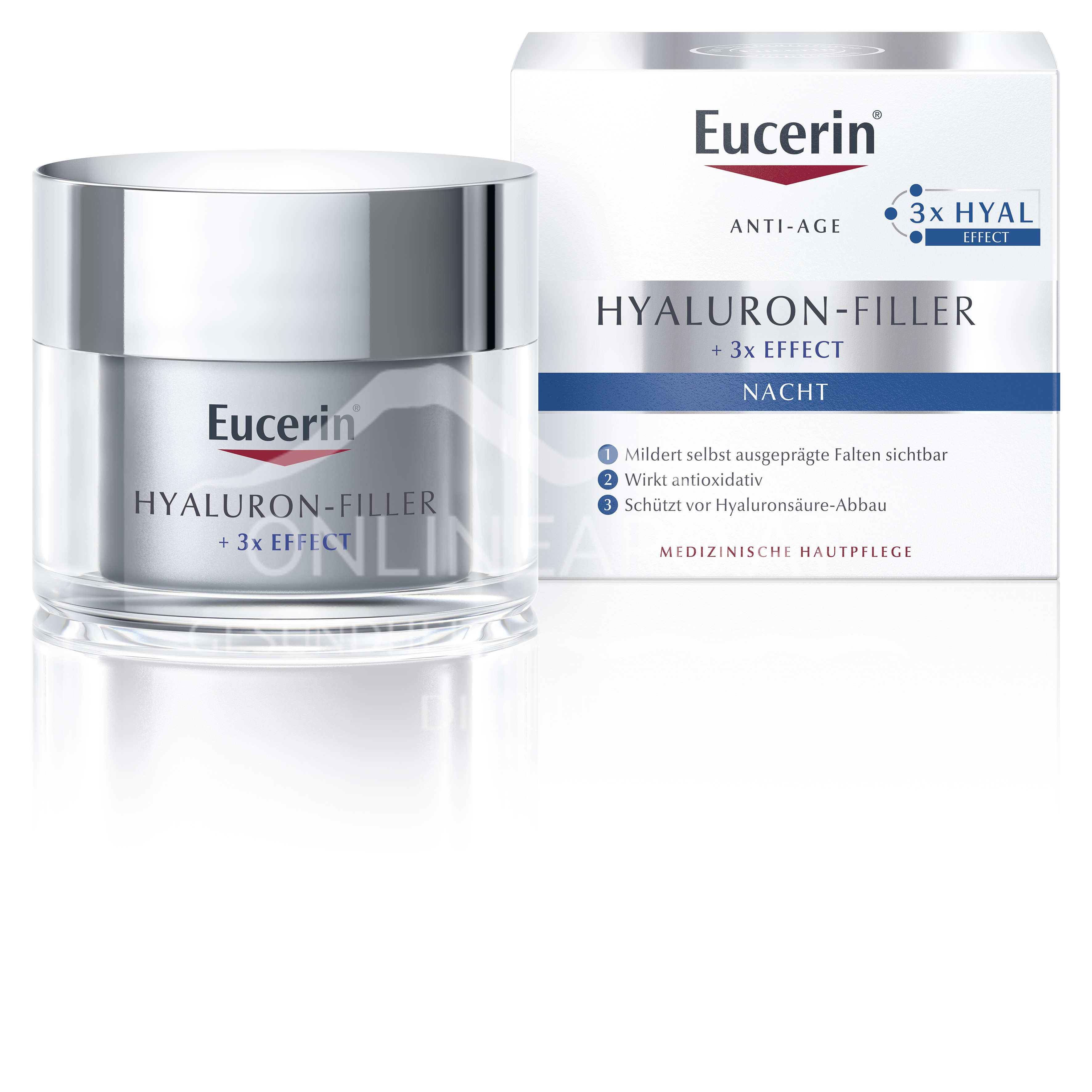 Haarzelf Banzai Ontwaken Eucerin® HYALURON-FILLER Nachtpflege | schnell günstig geliefert