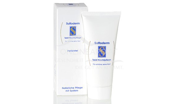 Sulfoderm® S Teint Nachtpflege parfumfrei