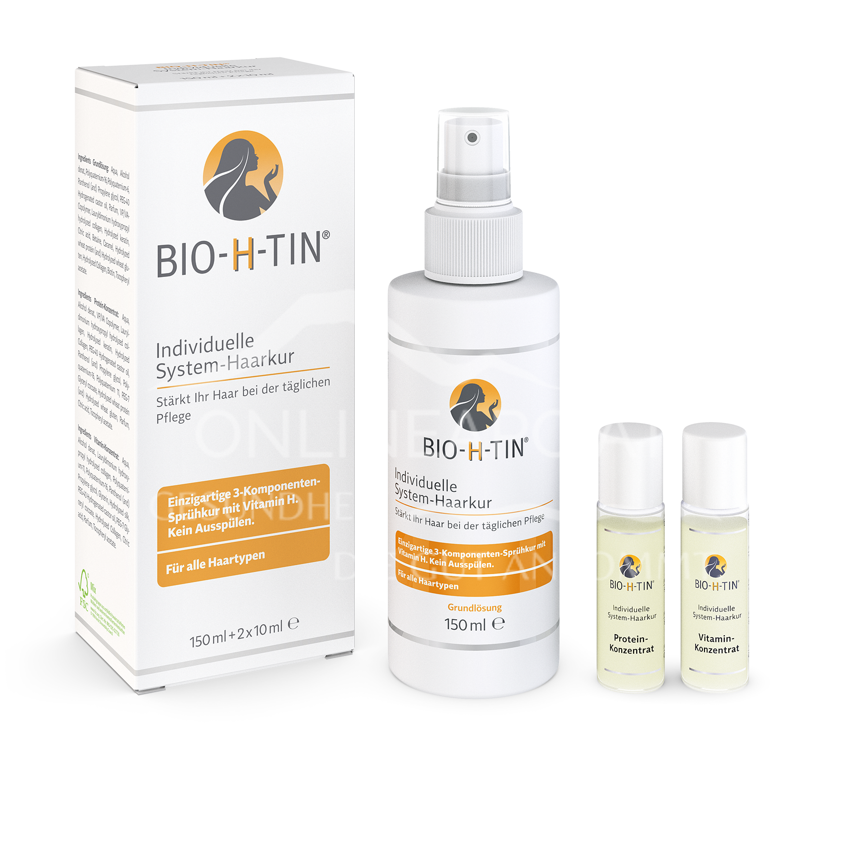 BIO-H-TIN® Individuelle System-Haarkur