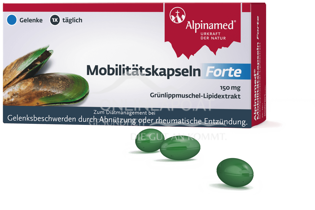 Alpinamed® Mobilitätskapseln Forte