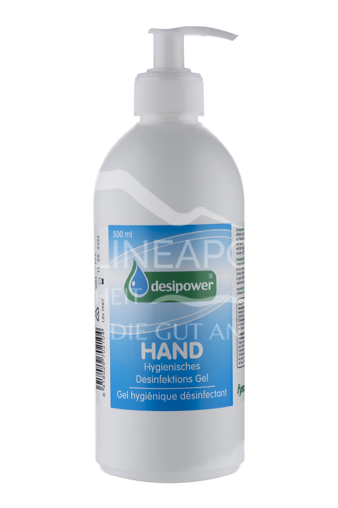 Desipower® Hand Desinfektions-Gel Pumpspender
