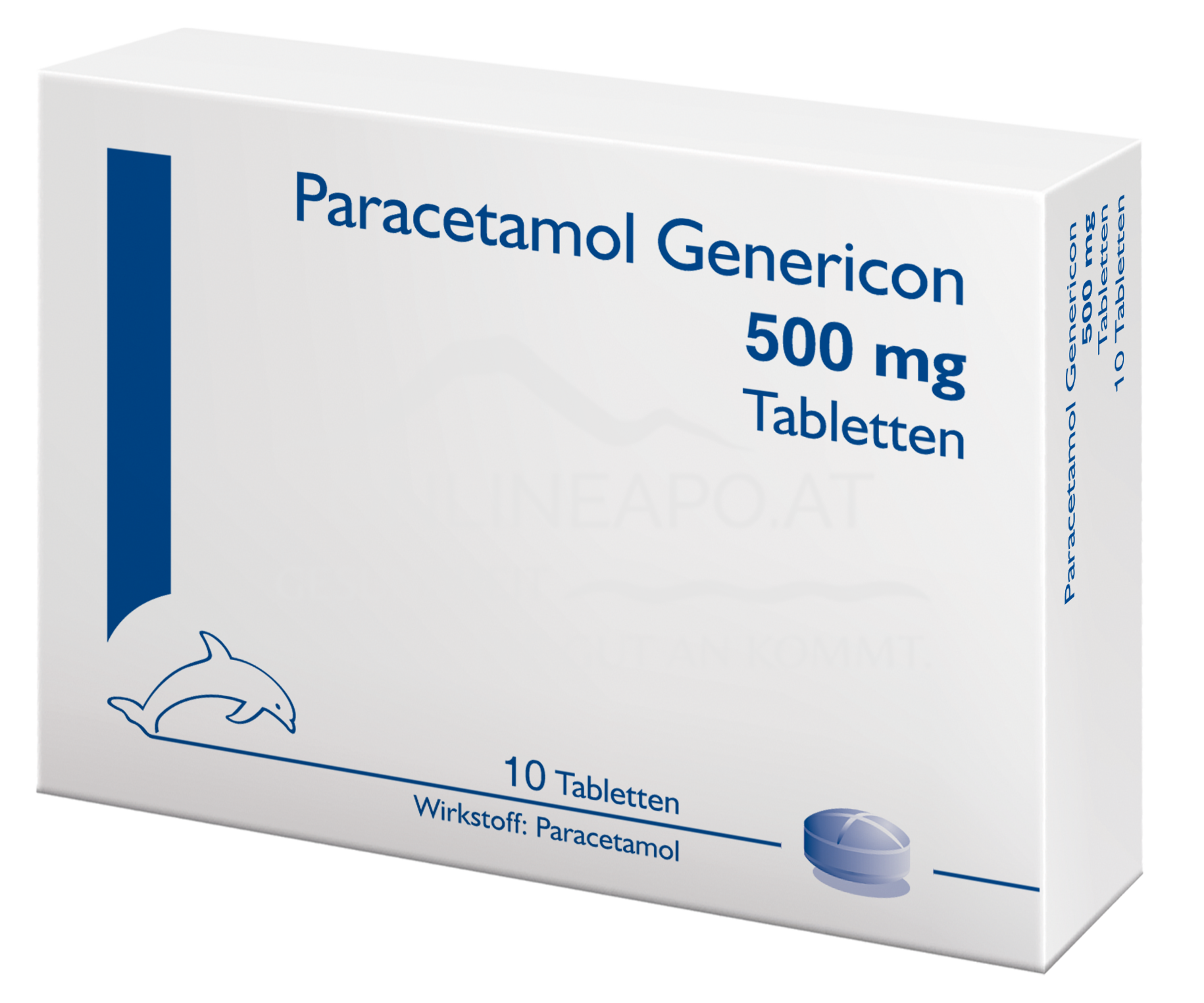 Paracetamol Genericon 500 mg Tabletten