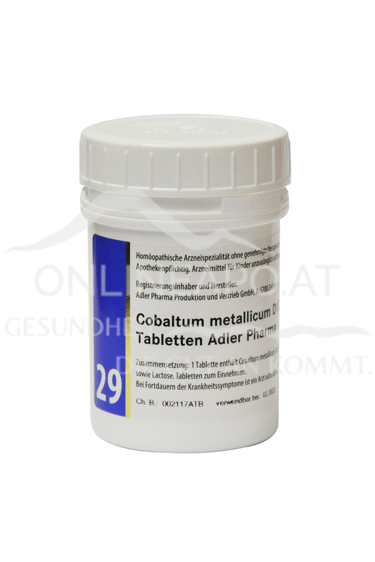 Schüßler Salz Adler Nr. 29 Cobaltum metallicum D12