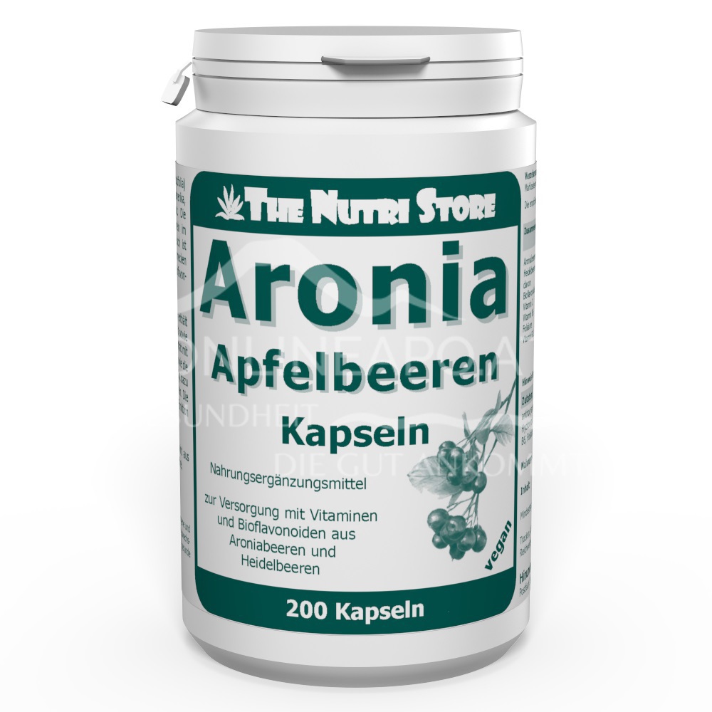 The Nutri Store Aronia Apfelbeeren Kapseln
