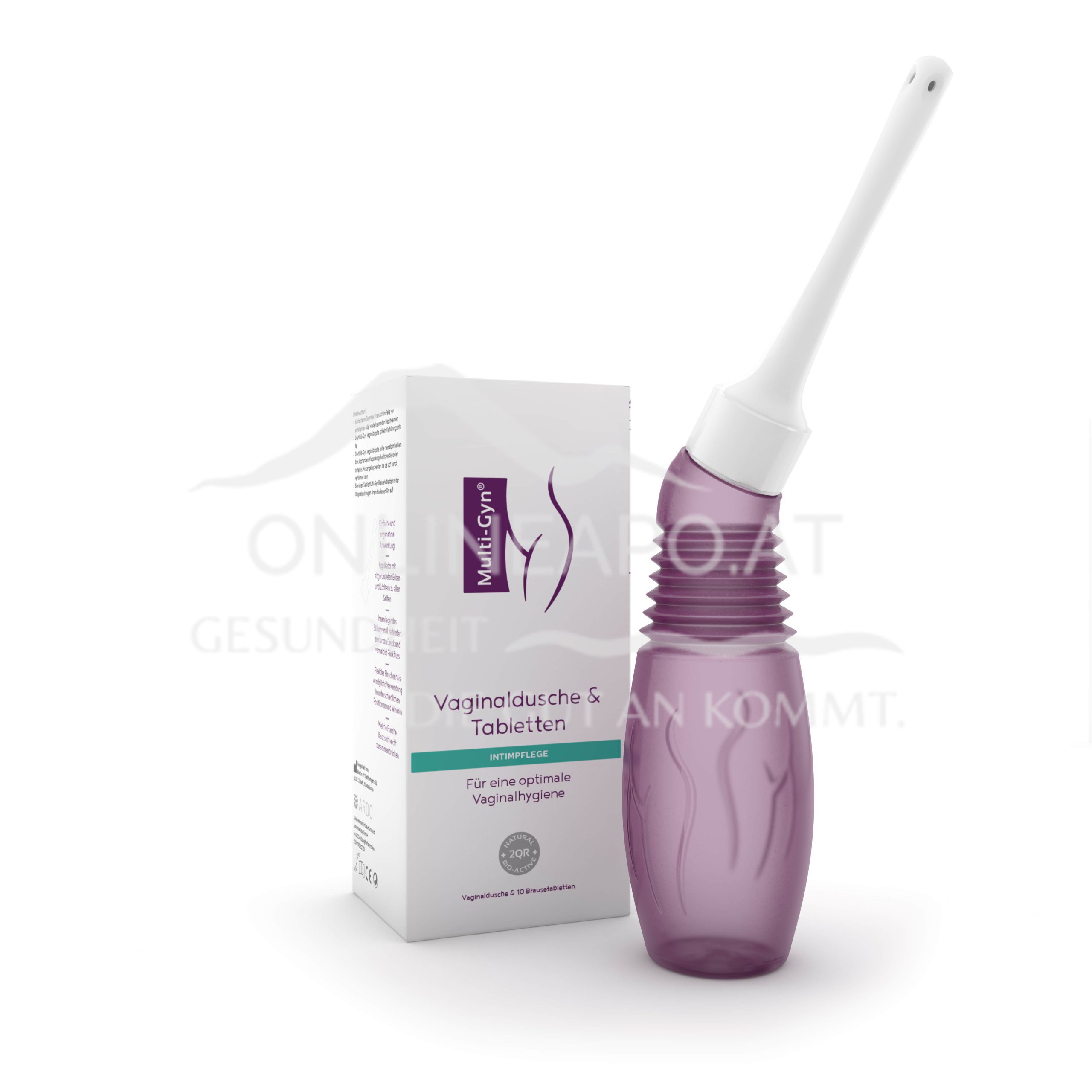 Multi-Gyn Vaginal Dusche + 10 natürliche Spülungen