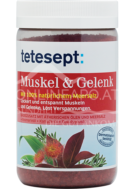 tetesept Gesundheits-Meersalz Muskel & Entspannung