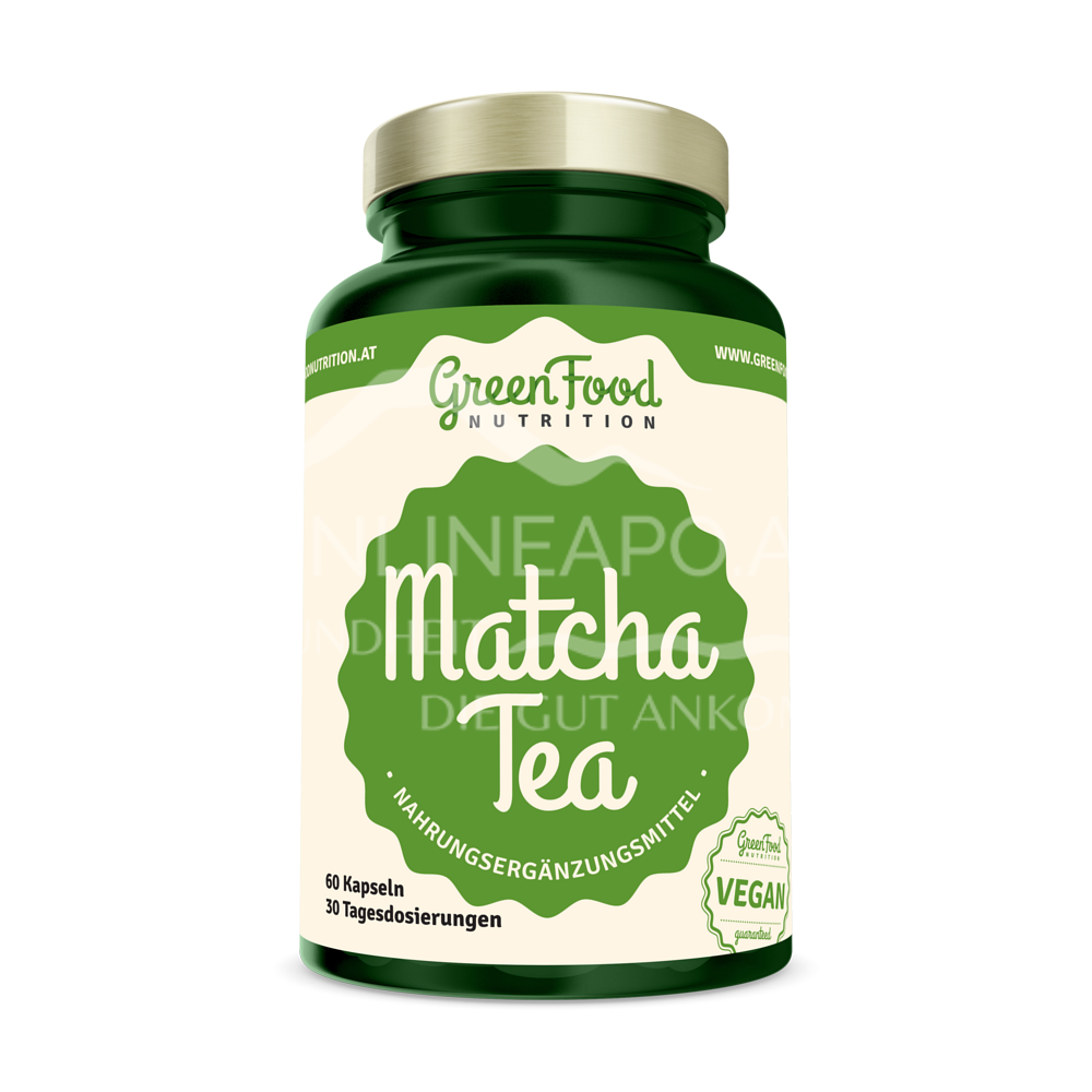 GreenFood Nutrition Matcha Tea Kapseln