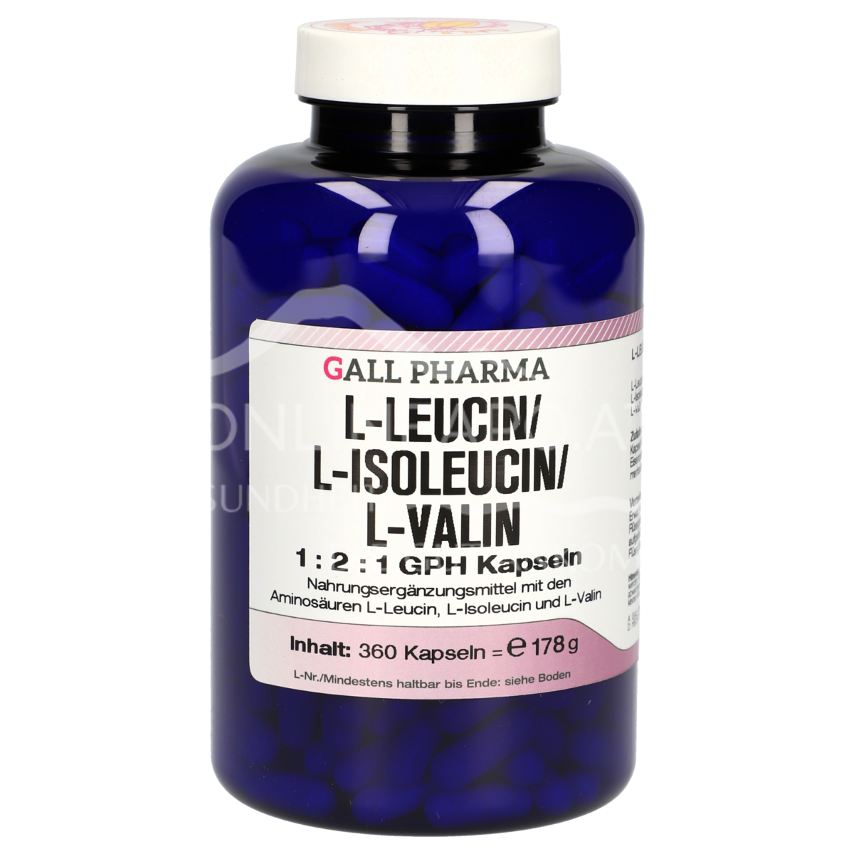 Gall Pharma L-Leucin/L-Isoleucin/L-Valin 1:2:1 Kapseln