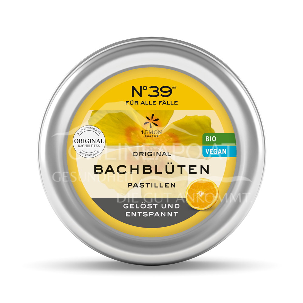 Lemon Pharma N°39 Bachblüten Bio-Pastillen Orange