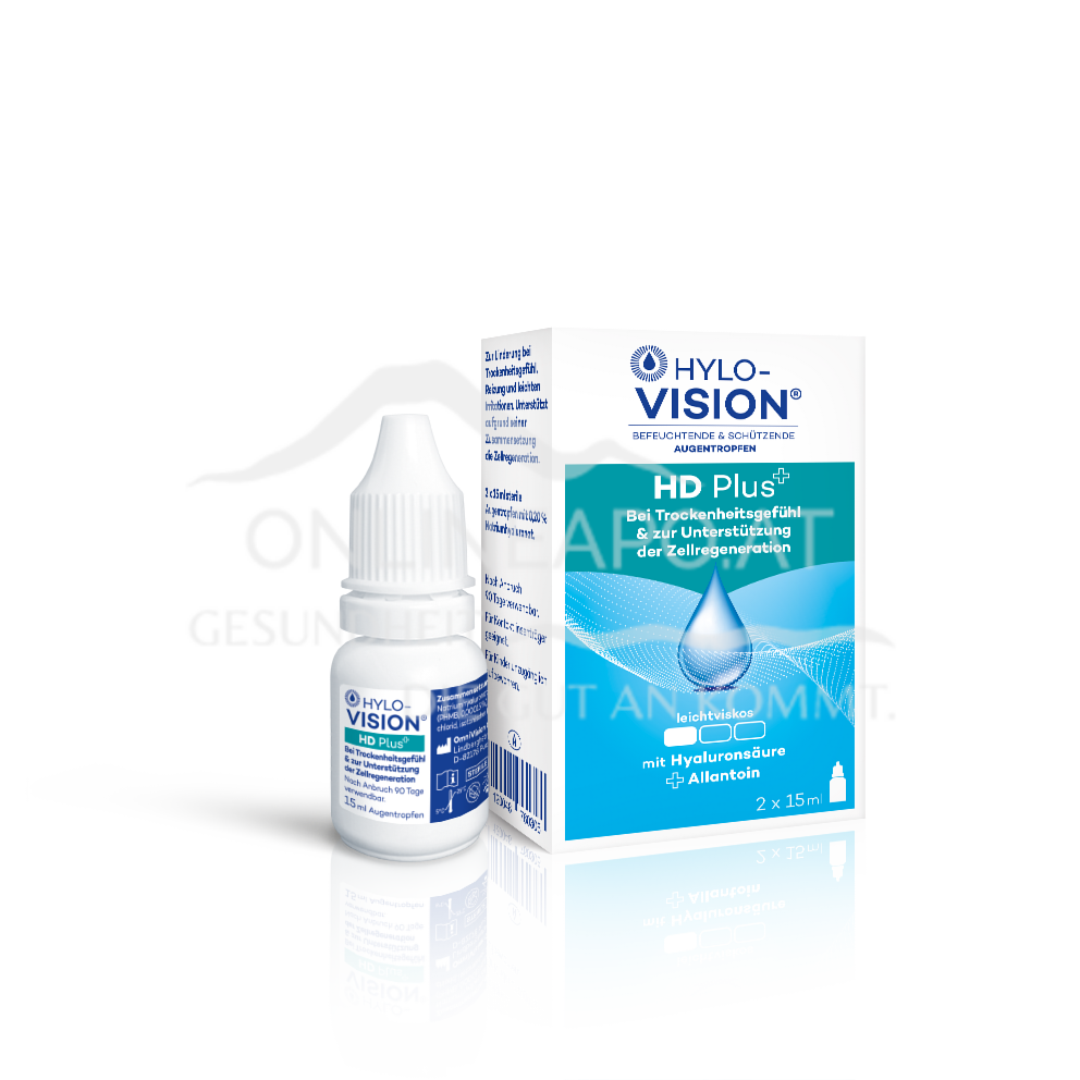 Hylo-Vision® HD plus Augentropfen 2x15ml