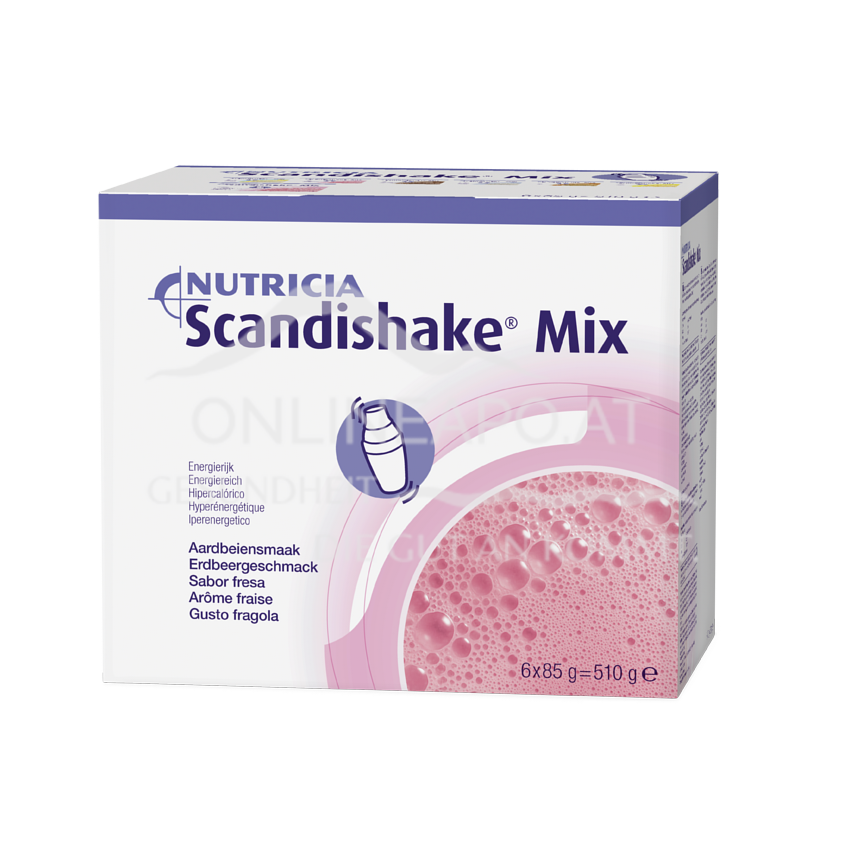 Scandishake Mix Pulver Sachets Erdbeere 85 g