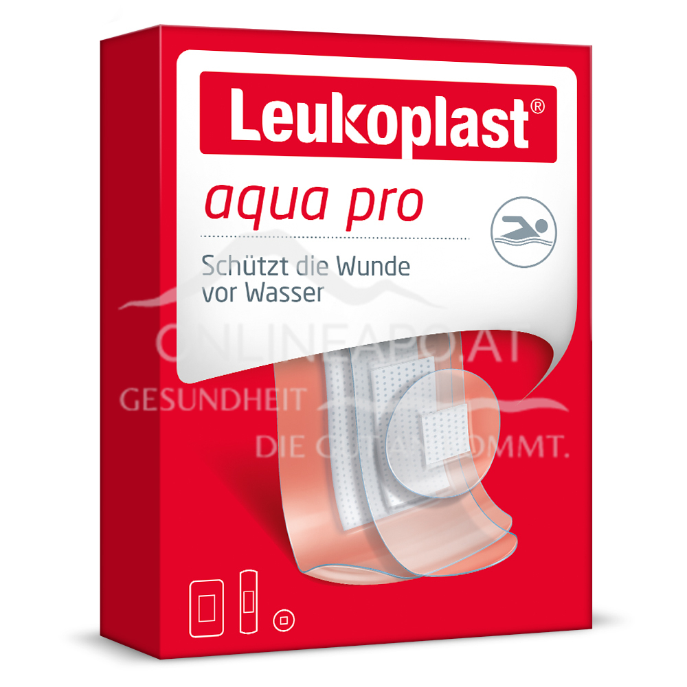 Leukoplast® Aqua Pro Pflaster 3 Größen