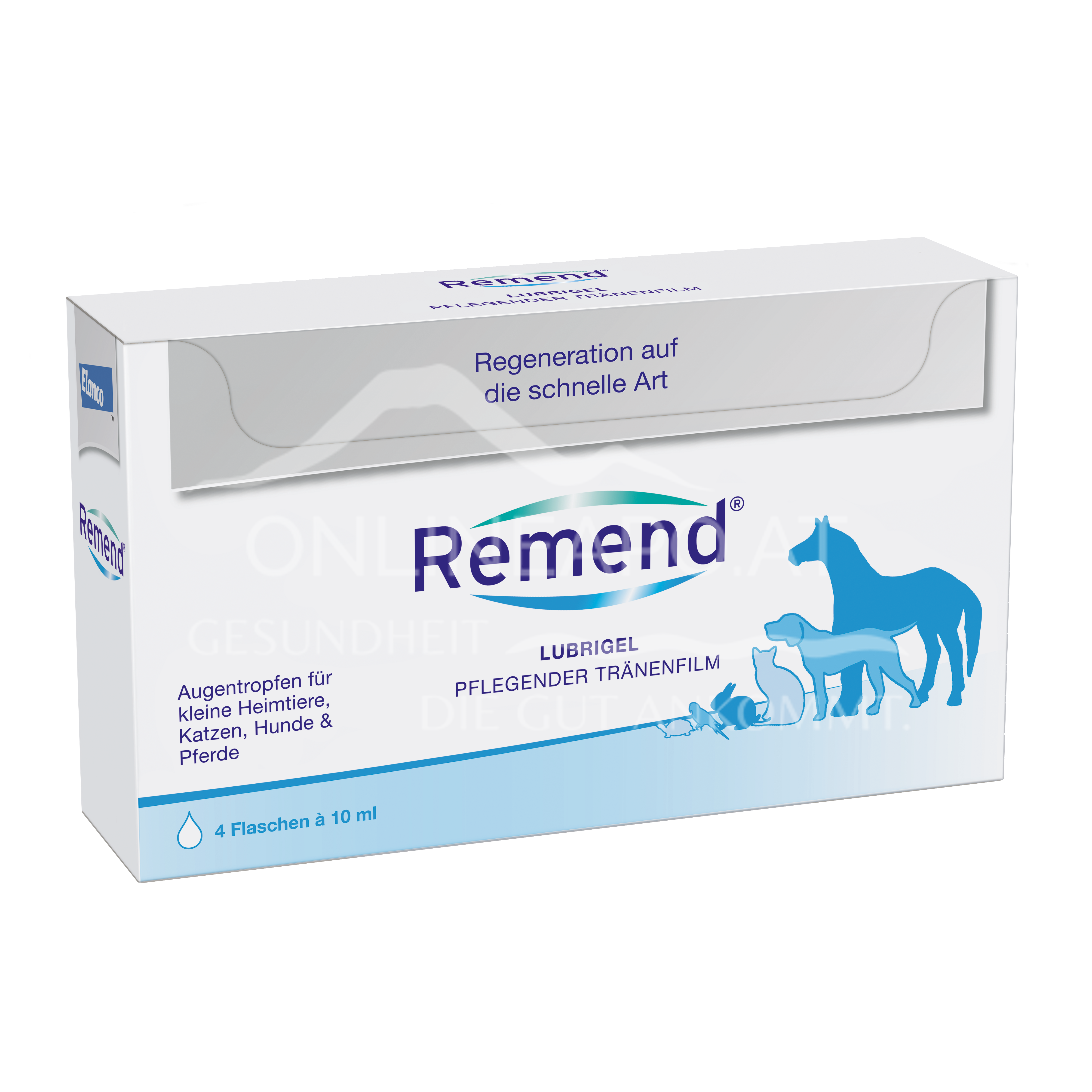 Remend® Lubrigel Pflegender Tränenfilm 4 x 10 ml
