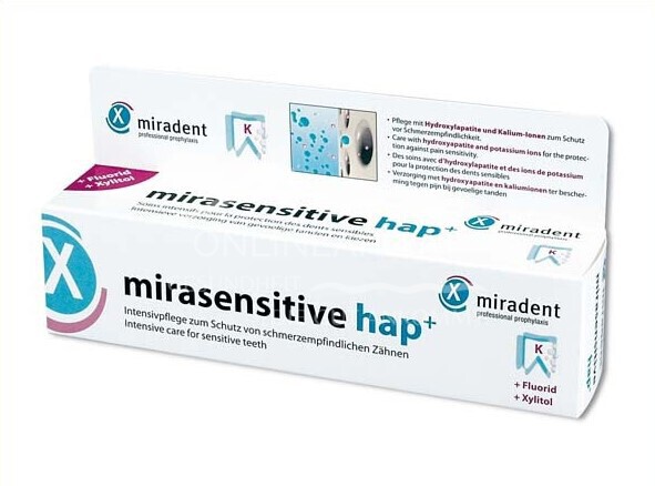 Miradent Mirasensitive HAP+ Zahn-Creme 50ml