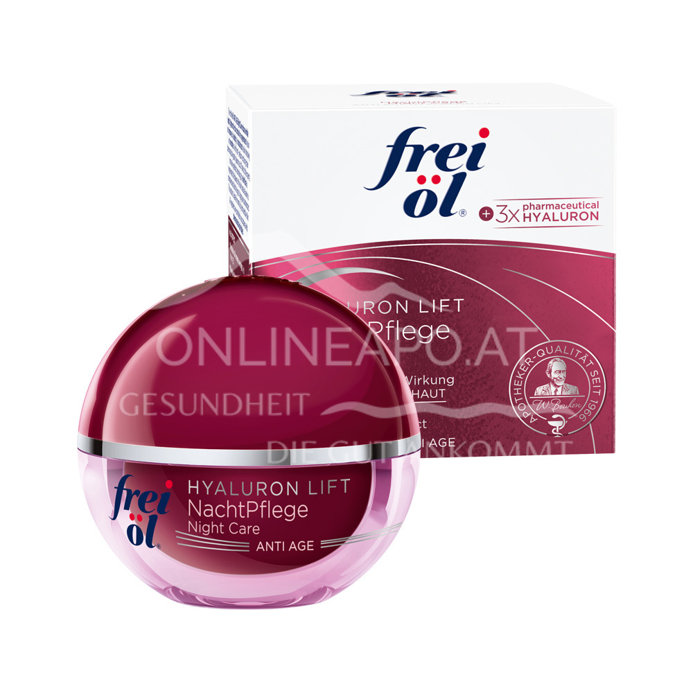 frei öl® ANTI AGE HYALURON LIFT NachtPflege