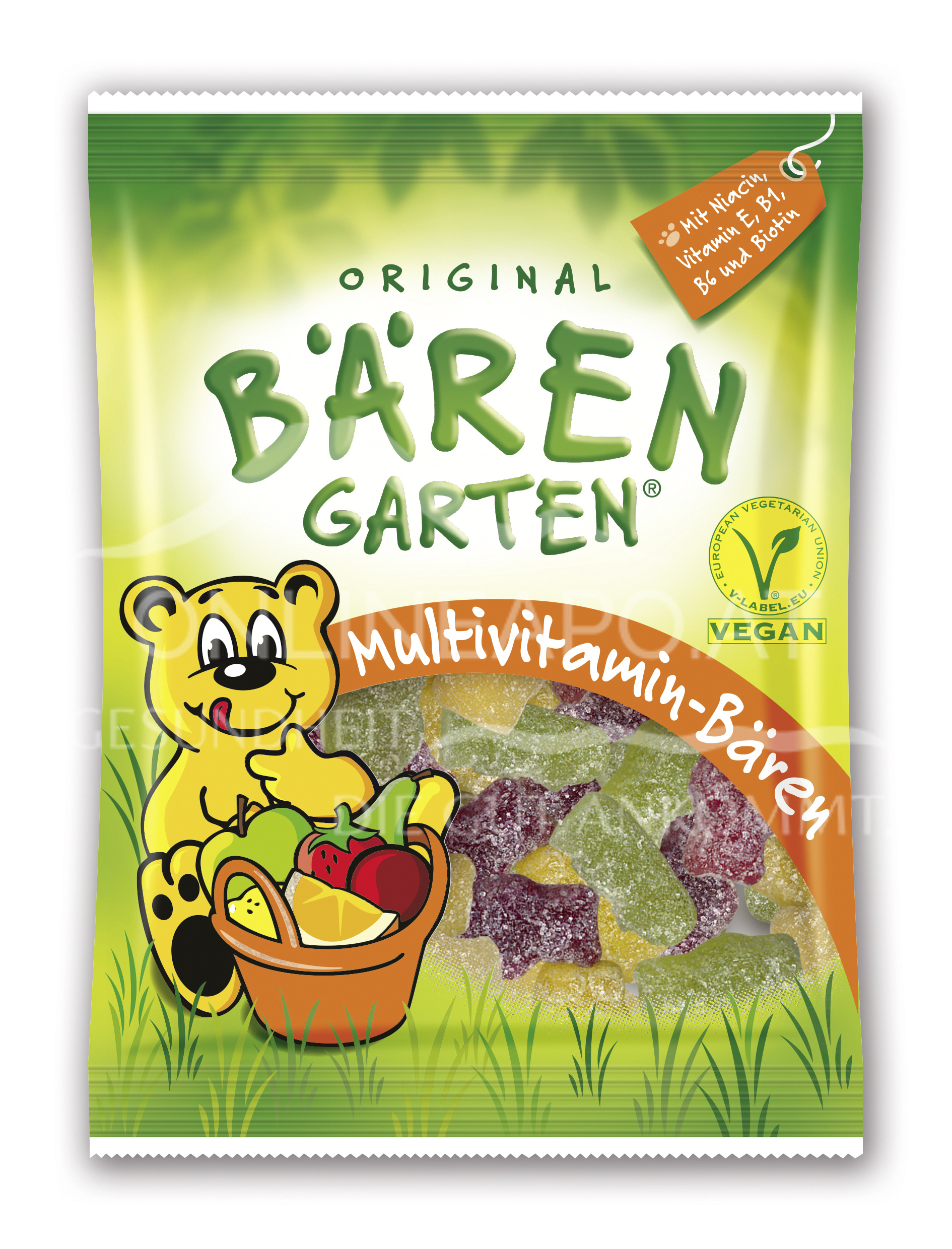 Dr. C. Soldan Original BÄRENGARTEN vegane Multivitamin-Bären