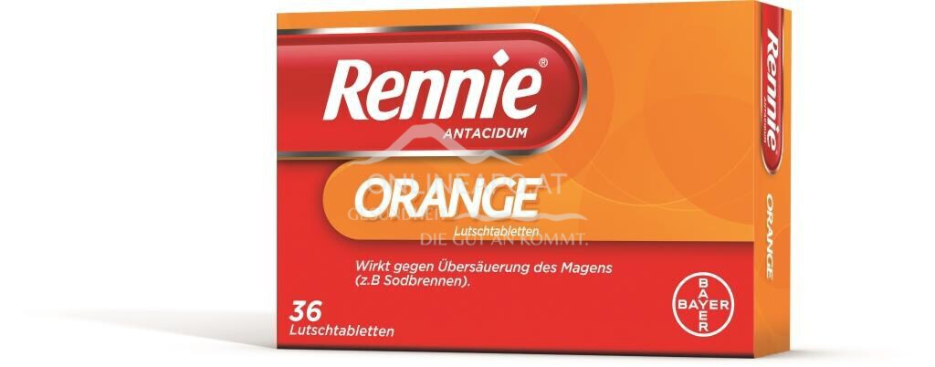 Rennie® Antacidum Orange-Lutschtabletten