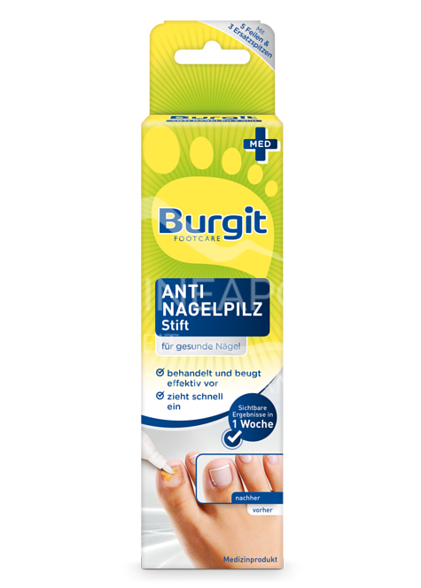 Burgit Footcare Anti Nagelpilz Stift