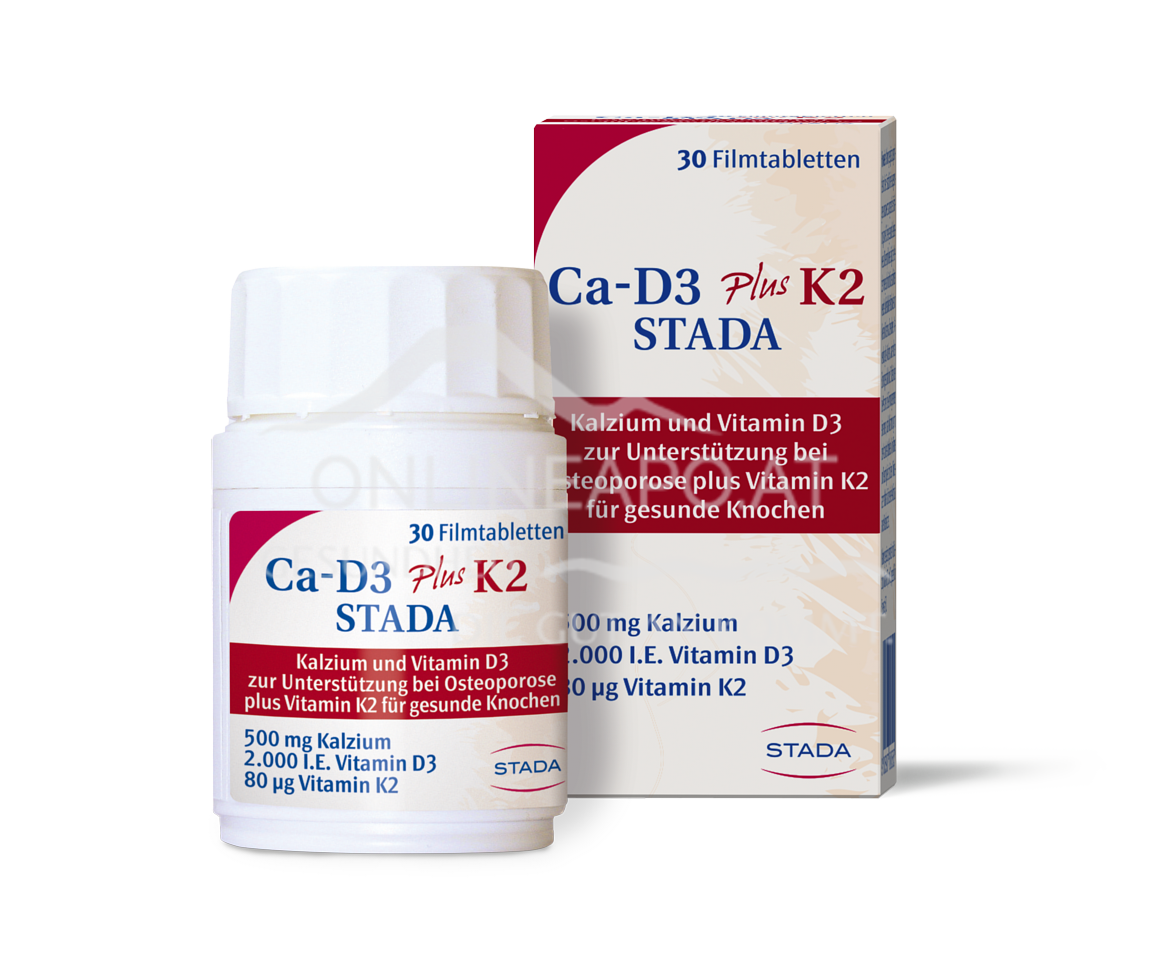 Ca-D3-STADA plus K2 Filmtabletten