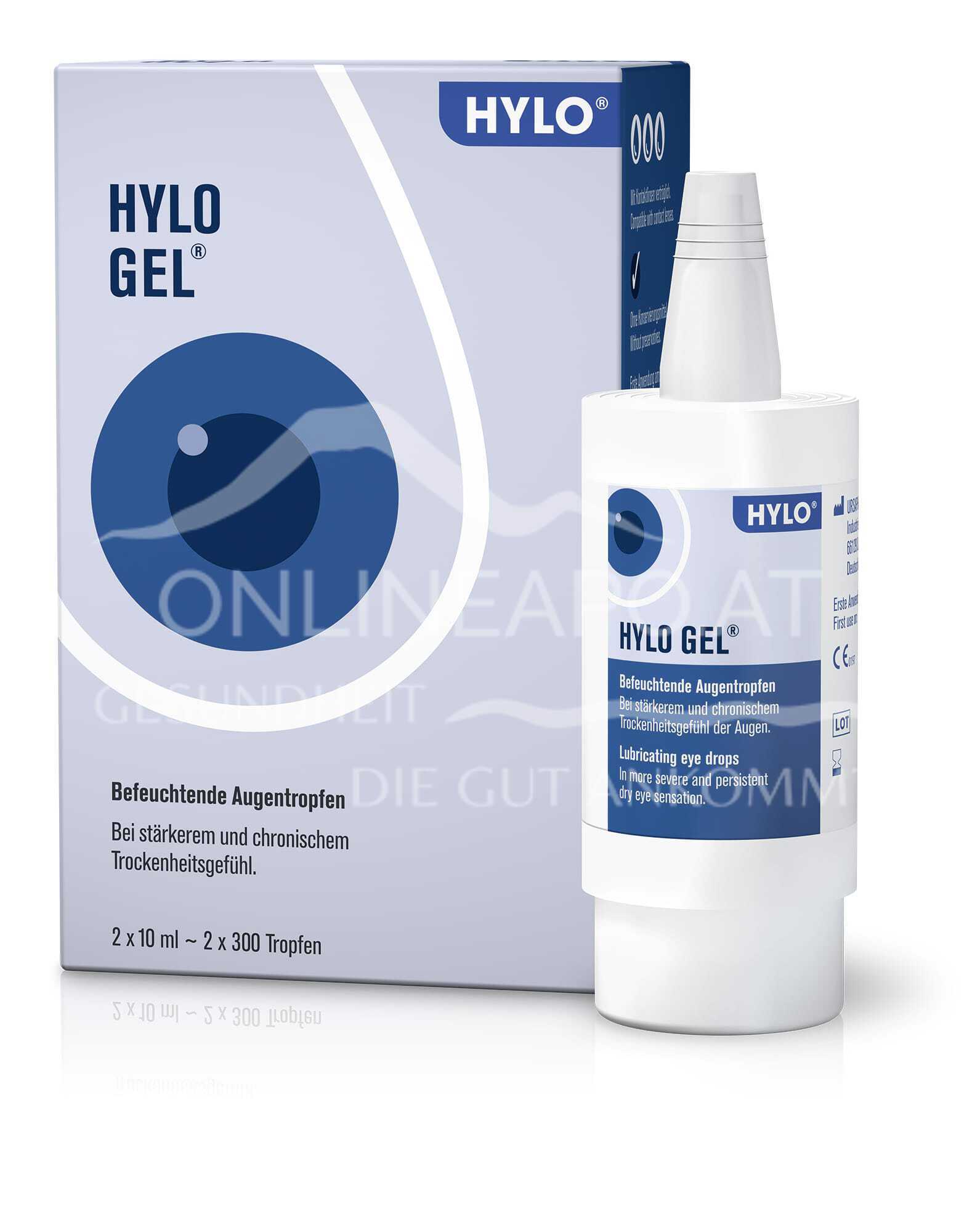 HYLO® GEL Augentropfen 2 x 10 ml