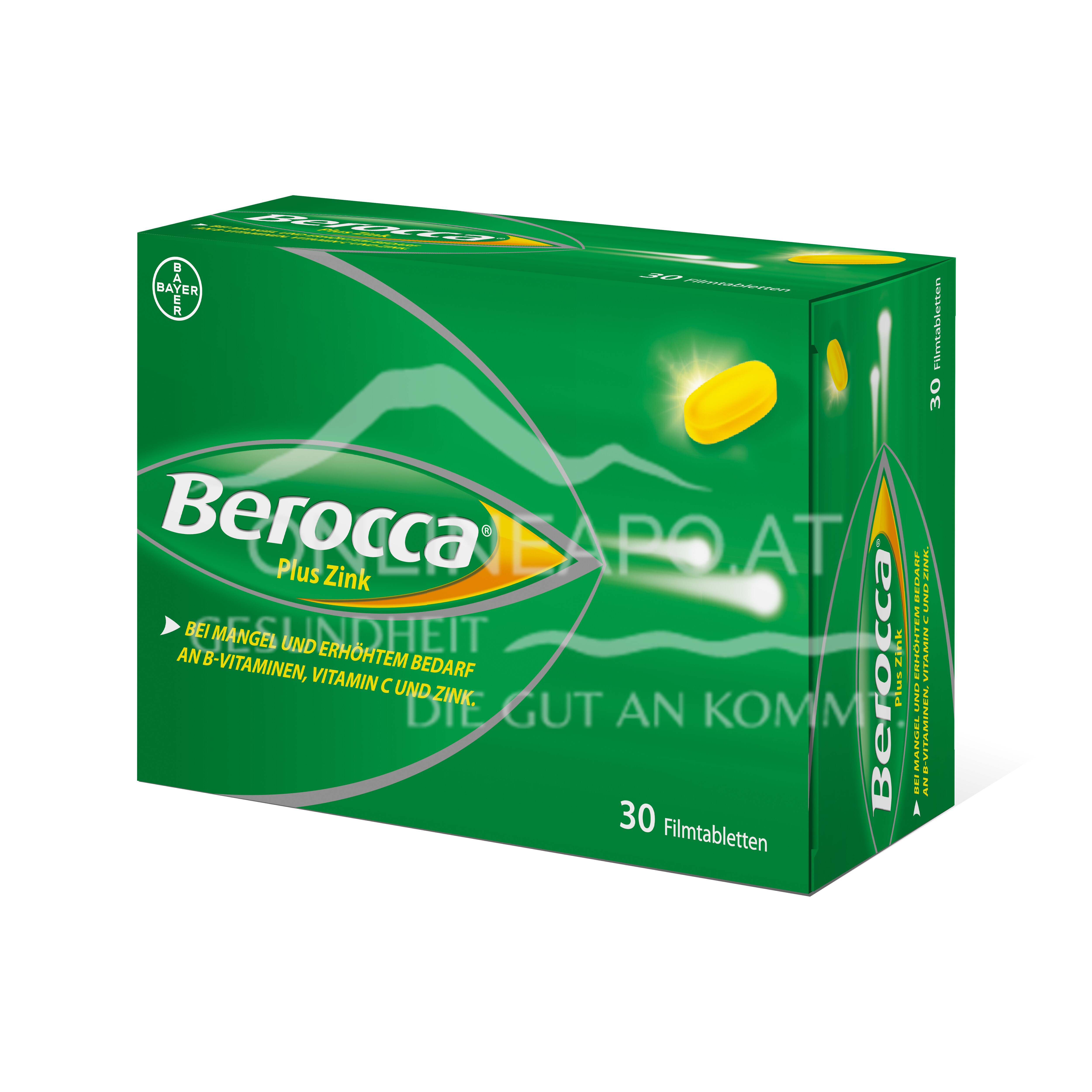 Berocca® plus Zink – Filmtabletten