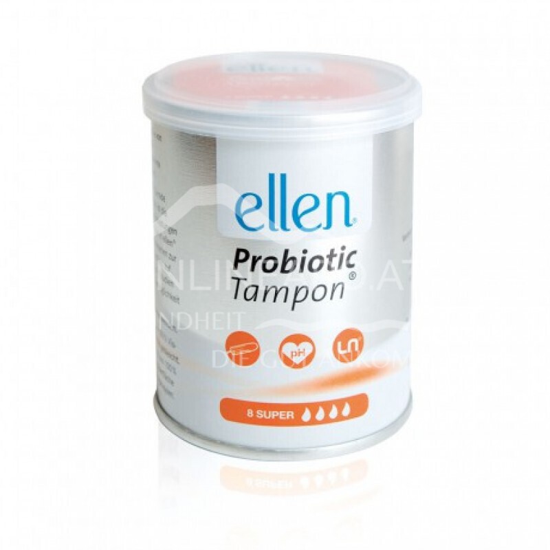 Ellen Probiotic Tampons super 8 Stück